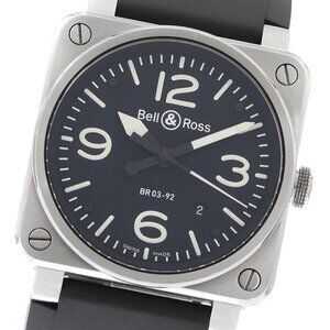 Bell＆Ross BR03-92-S Date Black Dial Automatic Men's Watch_895660